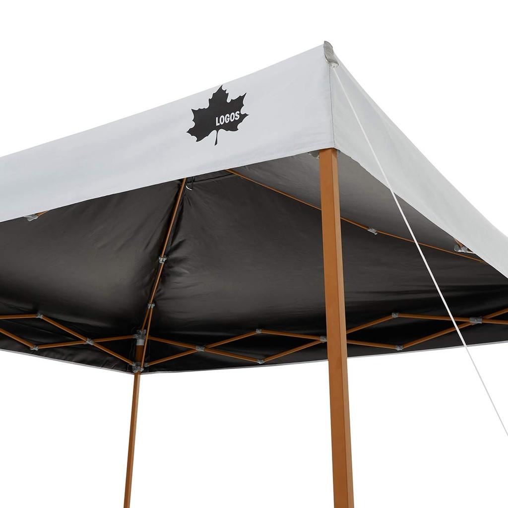 LOGOS Солнцезащитный блок Q Набор Тент 270 71661031 Белый 270 x 270 x ставка или больше Семейный тент Палатка 230/215/151см UV-CUT 99%