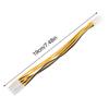 1Pc 4 Pin Male To 8 Pin Female Lead Extension To Cpu Power Converter Cable