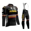 2026 Jumbo Новые Профессиональные Велосипедные Майки Весна Осень Мужские MTB Одежда для Велоспорта С Длинным Рукавом Велосипедная Одежда Велосипедная Форма Комплект Велосипедных Маек