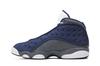 Мужские кроссовки Jordan 13 Retro Flint (2020) Темно-синий/Флинтовый серый-Белый-Университетский синий
