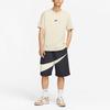 Nike Мужские прямые шорты с большим логотипом Swoosh, черные FB7870-010