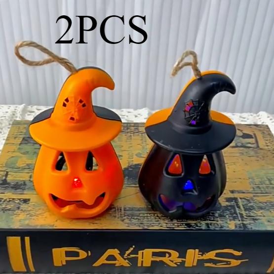 Светодиодный фонарь-тыква, фонарик в виде черепа, ручной, маленький, для вечеринки, забавный реквизит, предметы для украшения