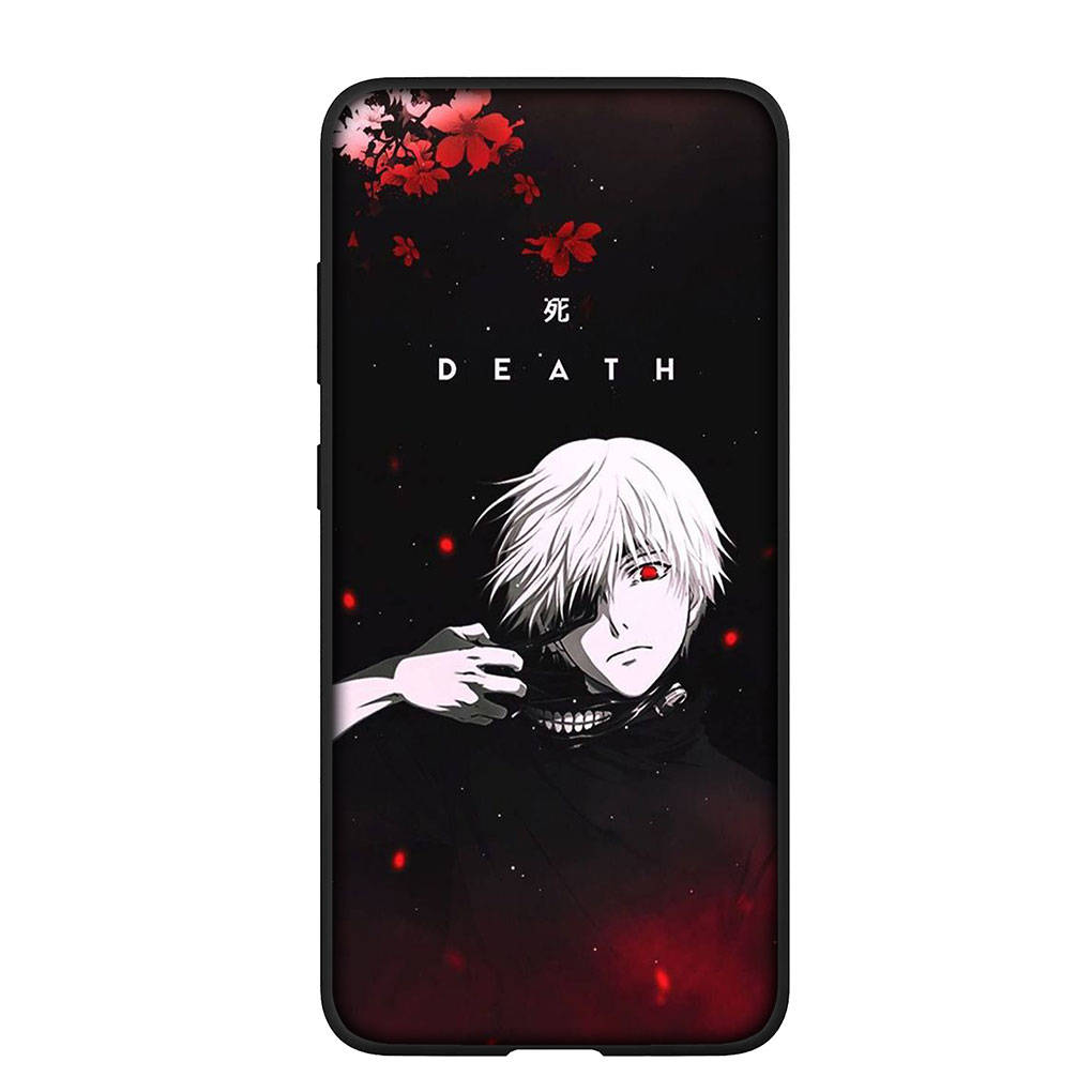 Чехол для телефона Samsung Galaxy S25 S24 S23 iPhone 16 15 Xiaomi Redmi Note 14 13 12 16E X 11 Pro Max 14C OPPO Moto Huawei Cartoon Tokyo Ghoul Cute Cover