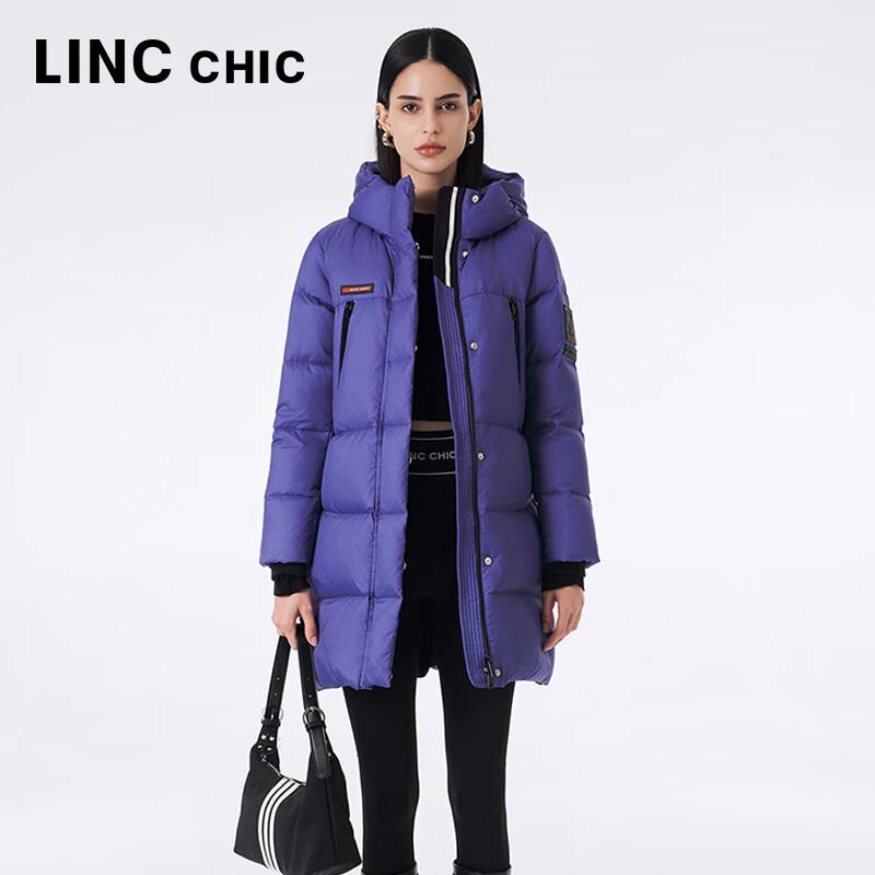 Jinyujie Women's Mid-Length Thickened Hooded Puffer Down Jacket Y23606272