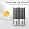 New Bathroom Kitchen Hotel Disposable 500ml*2 Cartridge Wall Mount Shower Shampoo Gel Dispenser Soap Dispenser with Cartridges