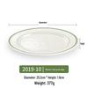 Круглая melamine тарелка Kaibaiya под фарфор - Пластиковая плоская тарелка для гостиничной посуды и сервировки фуршета