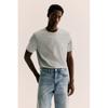 H M Regular FiT T sHirT Grey Melange