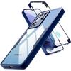 Case - BOOLING - for Samsung S21 - Navy Blue - 360° Protection - Reinforced Edge