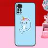 Милый Чехол с Цитатами о Морском Нарвале Для Xiaomi Redmi Note 11 10 12 13 14 15 Pro Plus Redmi 15 C 14C 10C 12C 13C Мягкая Крышка