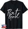 But God - Religious Christian Jesus Icon Faith Hope - Thin T-Shirt
