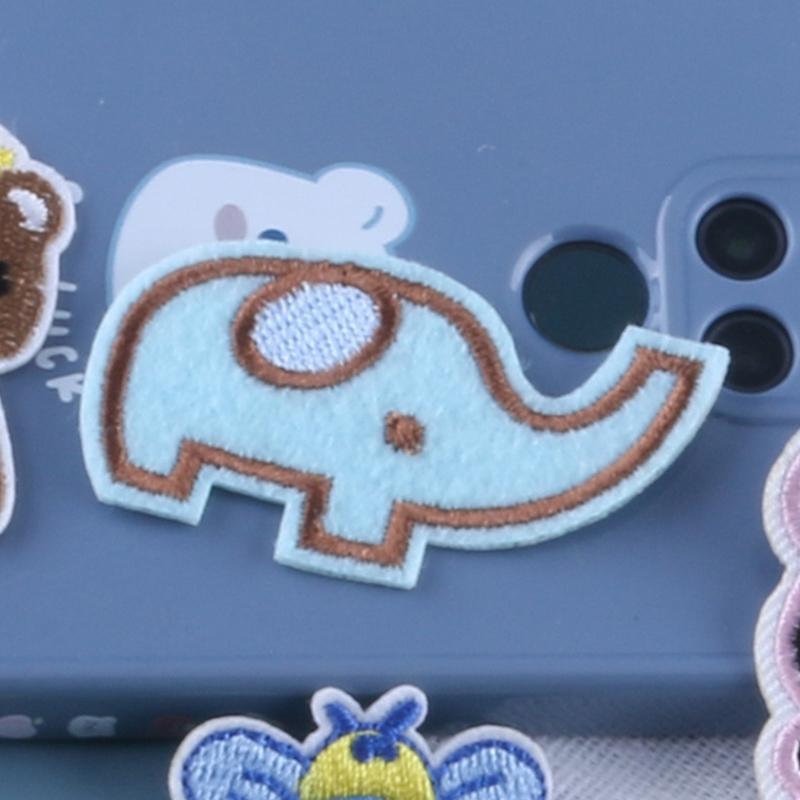 10 Pcs Panda Repair Patches Giraffe Iron on Patches Embroidered Patches Cartoon Animal Sew On Patches for Clothes Hat