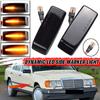 Повторитель поворота для автомобиля для Mercedes-Benz W201 190 W202 W124 W140 R129 SL-CLASS Светодиодные динамические боковые габаритные огни