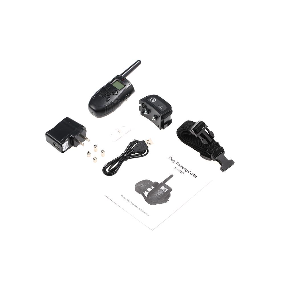 183 Dog Training Collar Waterproof Rechargeable Bark-Stop Anti Barking Remote Control Electric Shoc