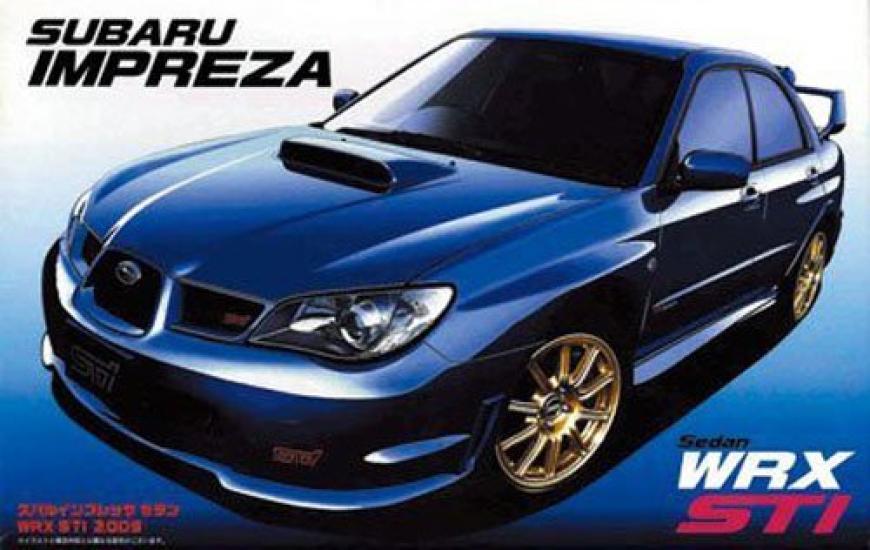 Модель Fujimi Inch Up Series Subaru Impreza WRX STI Пластиковая модель ID83 1/24 № 83