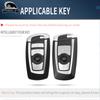 BBJK3 New PC Plating Car Remote Key Case Cover For BMW 1 2 3 4 5 6 Series X1 X3 X4 X5 X6 F36 F25 F26 F30 F34 F10 F07 F20 Z10 F15 F16