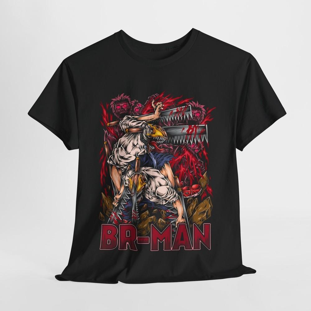 Chainsaw Unisex Anime Tshirt BrUnisex Graphic Tee Shirts for Unisex Gift Cosplay fans