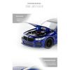 1/32 BMW M8 Сплав Металл Литой Модель Спортивного Автомобиля Звук Свет Игрушка Транспортное Средство Детские Развивающие Игрушки Коллекция Подарок для Друзей
