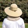 Foldable Large Brim Sun Hat Breathable Sun Protection Hat Fashion Fisherman Hat  Climbing