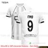 TESM Men Beita Soccer Jersey NO. 17 Short Sleeve Quick Dry Football T-shirt Fans Match Training Sports  Breathable Casual Tee