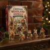Christmas Countdown Ornaments 24 Days Advent Calendar 2026, 2D Acrylic Reading Cats/Dogs/Forest Animals Tree Decor Ornament Calendar, Cute Pet