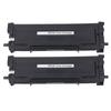 2PCS Toner Cartridges High Page Yield 1.5K B2236 Black Toner Cartridge Fit for Lexmark B2236dw B2236adw MB2236 B2442