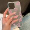 Чехол-сердечко для iPhone 17 Чехол для iPhone 16 15 13 12 14 Pro Max Ударопрочный Полупрозрачный Прозрачный Мягкий Чехол
