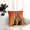 Karol G Tropicoqueta New Album Pillowcase Polyester Cushion Cover Decor Verano Rosa Throw Pillow Case Cover Home Square 40X40Cm