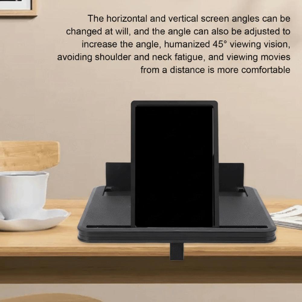 Portable HD Video Amplifier Pull Out Phone Stand Mobile Phone Screen Magnifier Live Streaming