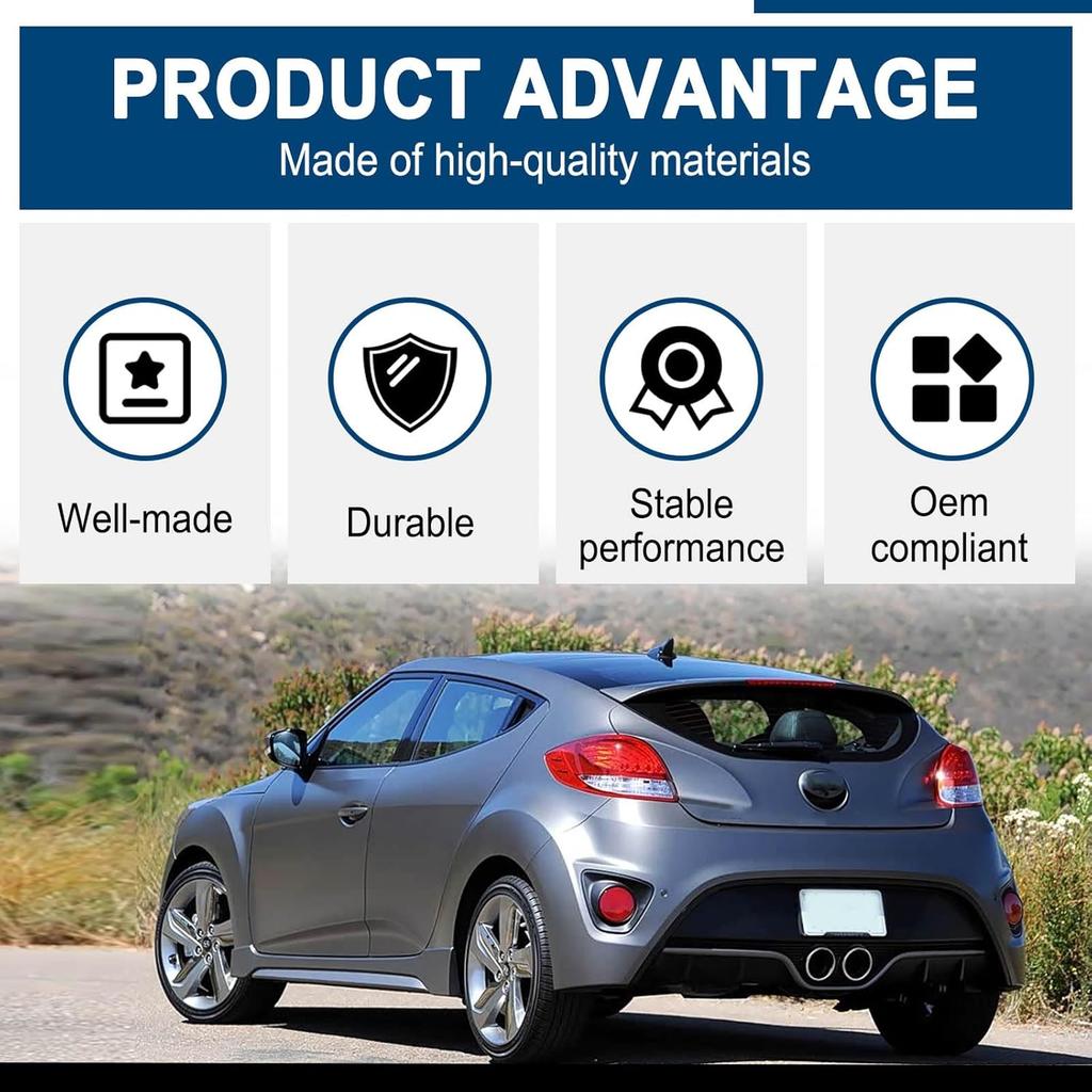 Задняя щетка стеклоочистителя, совместимая с Hyundai Veloster 2012-2016, Замена OE номера 988112V000-L8 (1 шт)
