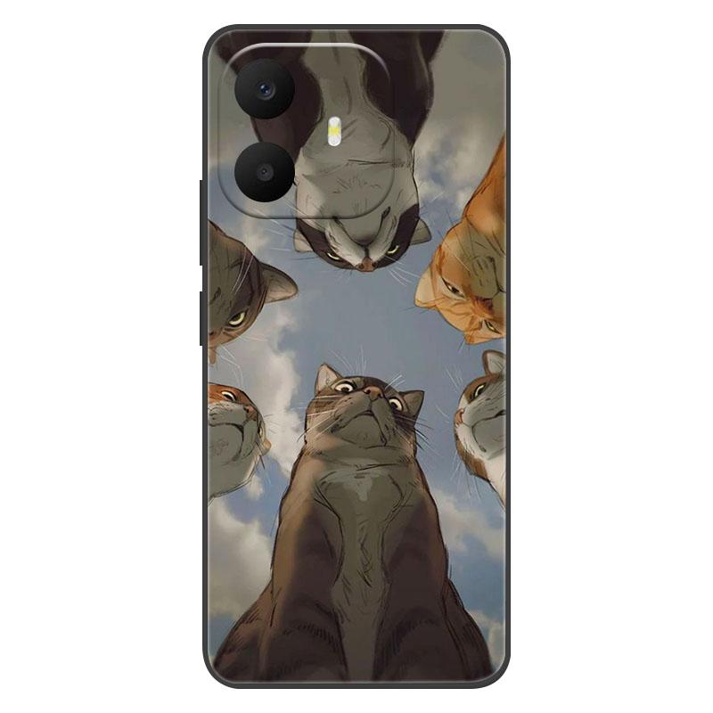 Для TCL K70 Power 4G Чехол K70Power Модный Силиконовый Мягкий TPU Бампер Для TCL K70 K 70 4G T522A Чехол для Телефона Ударопрочный Funda Coque
