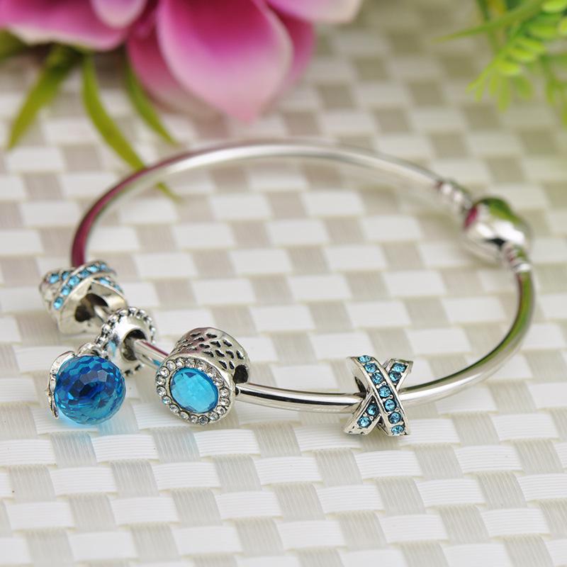 SCIONE Женский модный браслет Love Treasure Box Buckle Bracelet DIY Jewelry Valentine's Bracelet