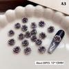 20 шт. Элегантные Камелия Роза Украшения Шармы для Маникюра DIY Декор Смола Плоская Основа