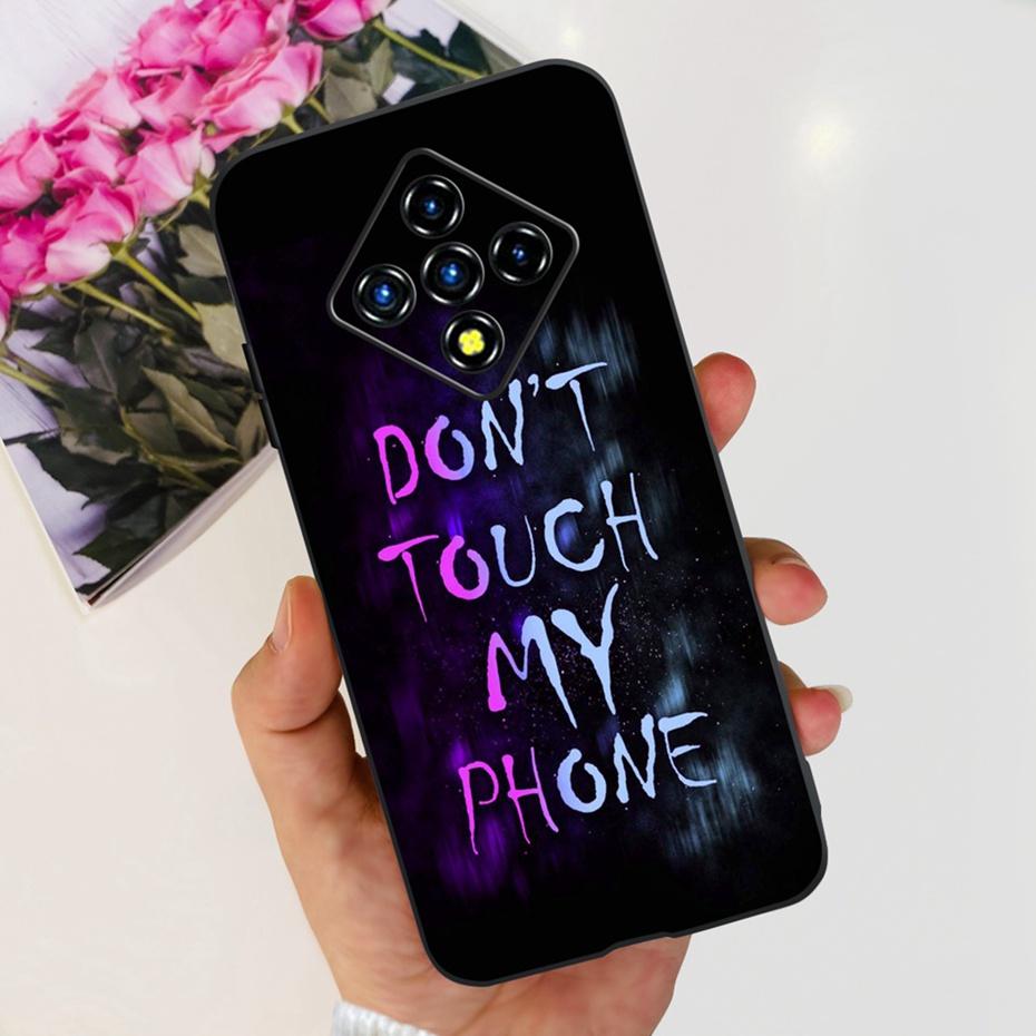 Для Infinix Zero 8 8i X687 X687B Модный Чехол-Броня в Стиле Дракона Металлический Покрашенный Чехол Для Infinix Zero8 Zero8i Черный Силиконовый Мягкий Чехол для Телефона