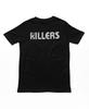 Мужская футболка The Killers Классический Логотип Музыка Классика Концерт Рок-группа Футболка Черная Унисекс