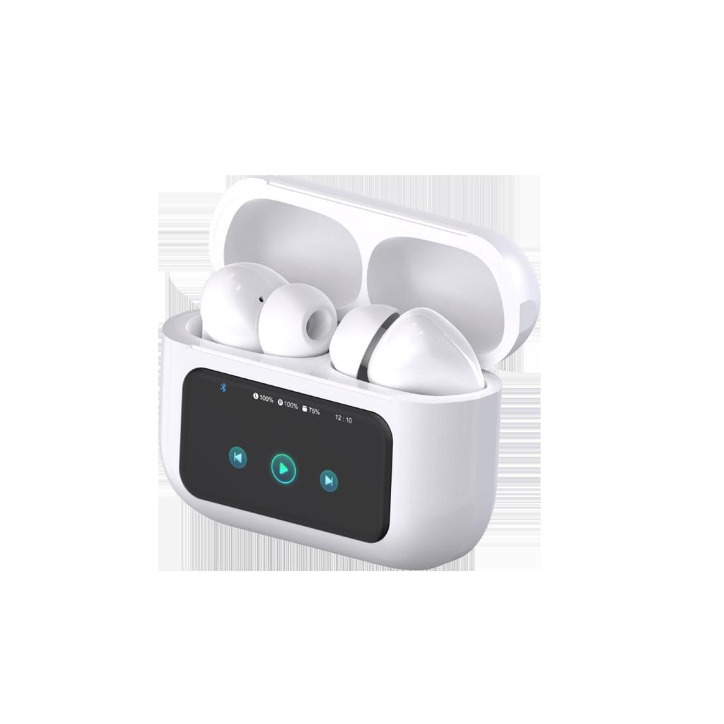 Bluetooth-наушники-вкладыши Geekoo GK-X803 TWS с шумоподавлением, ANC/ENC, двойным микрофоном, долгим временем автономной работы, цифровым дисплеем, Smart 1.