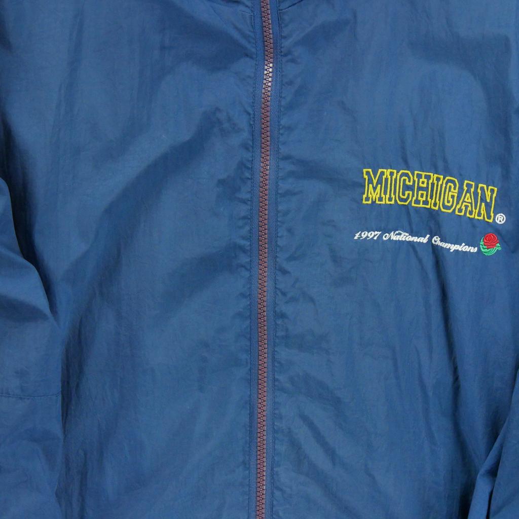 Seconde vie - Coupe-vent Homme NCAA Michigan Y2K - Très bon état