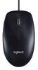 Logitech M90 Wired Mouse, USB Type-A, Optical, 1000 DPI, Black