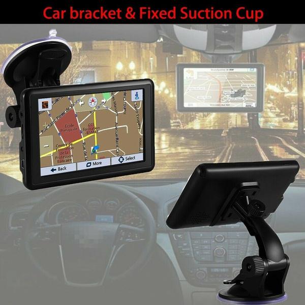 5-дюймовый спутниковый навигатор для автомобиля HGV GPS-навигация Портативные POI Глобальные карты Обновления автомобильного GPS Глобальная карта 20 ГБ