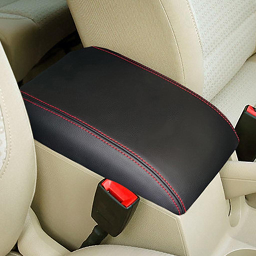 For VW Touran 2006 2007 2008 2009-2012 Car Armrest Cover Scratch proof Waterproof Cover Microfiber Leather Car Interior