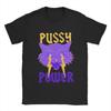 Casual T-Shirt Beach Pussy Power Trendy Cool T-Shirts Funny Cotton Tee Shirt for Men Aesthetic Printed Short Sleeve Top Tees