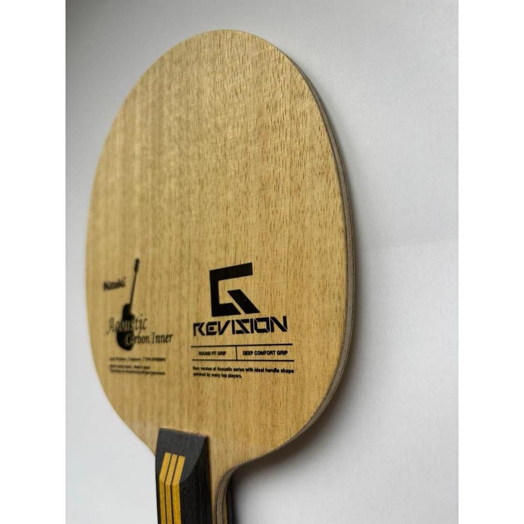Used Acoustic Carbon Inner ST Approx. 92g Table Tennis Racket Nittaku