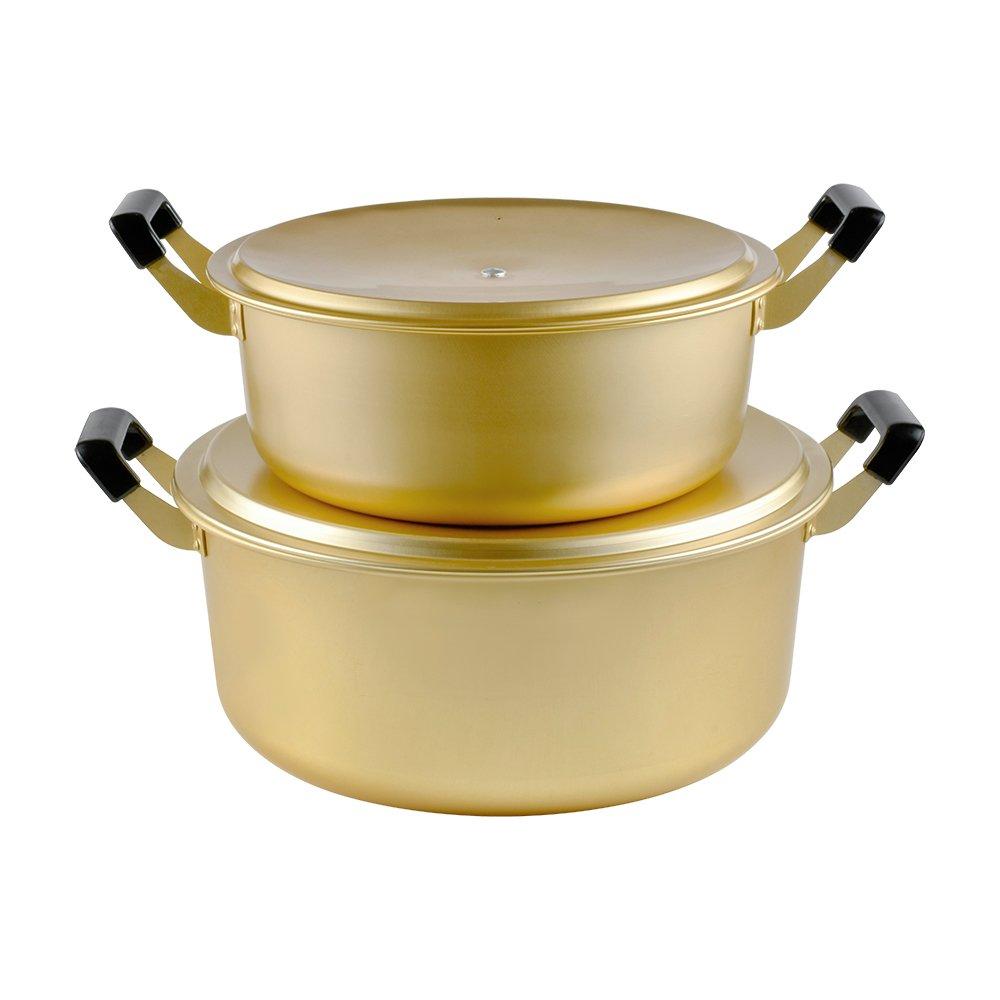 Wahei Freiz Toyomi-an Double-Handled Aluminum Pot, 36cm, Gas Stove Only, Toyomi-an RA-9705