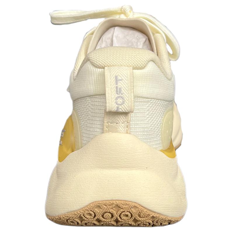 Li Ning Мягкие COOL Модный тренд Устойчивые к истиранию Упругие Низкие Повседневная обувь Женская Бежевый AGLU050-2