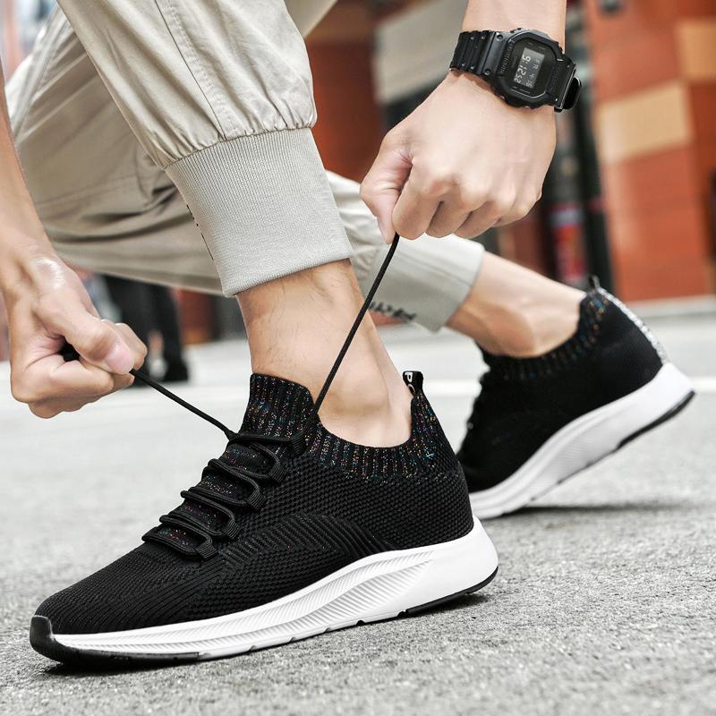 FashionWhite Мужские кроссовки, увеличивающие рост, обувь для мужчин, сетчатая дышащая обувь для увеличения роста, мужская обувь для увеличения роста 6-10 см