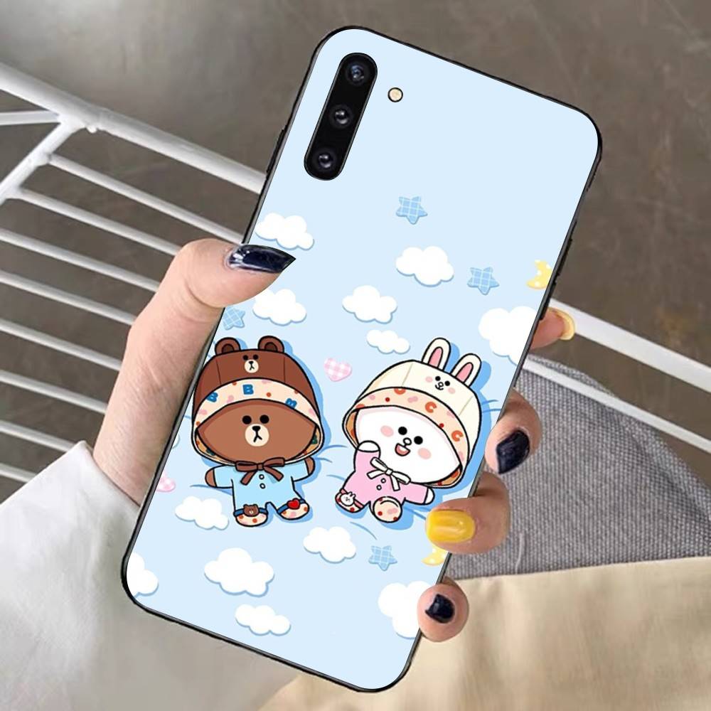 Мультяшный милый чехол для телефона C-Cony B-Brown для Redmi Note 4 X 5 A 6 7 8 T 9 9S 10 11 11S 11Epro Poco M3 Pro