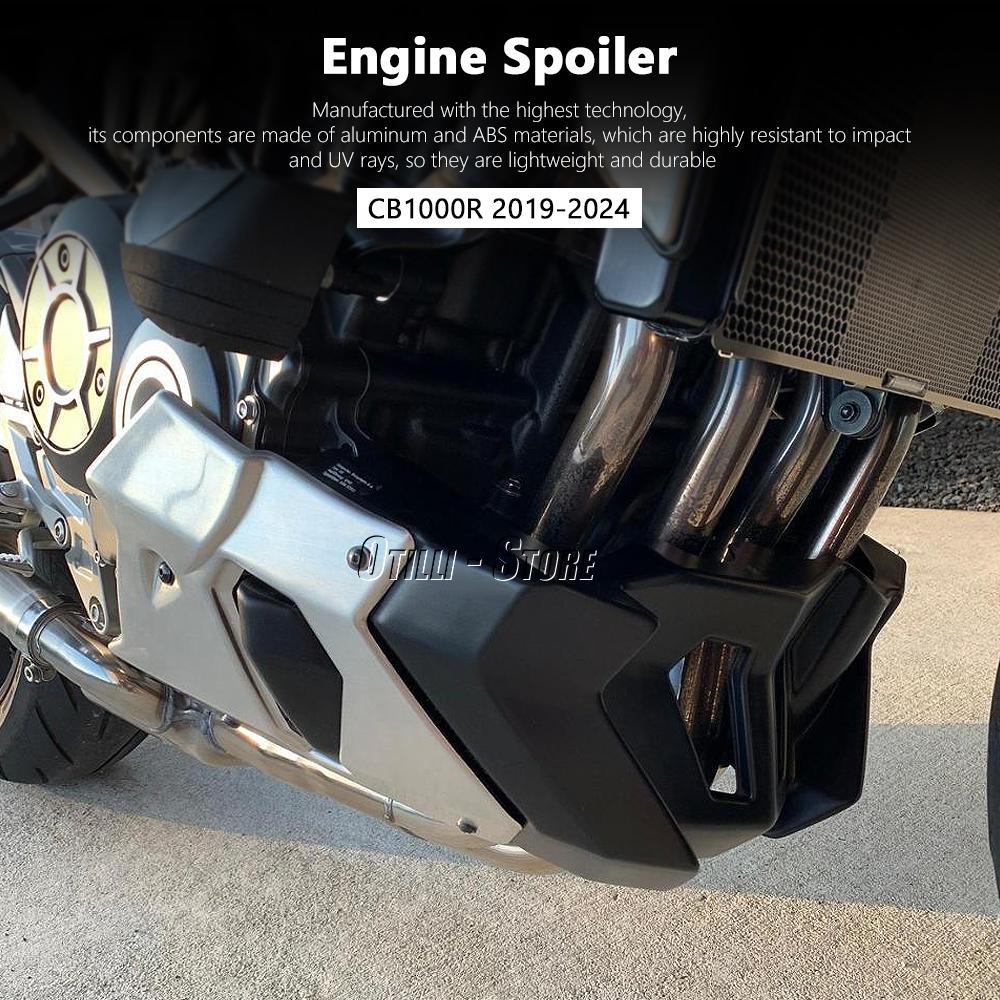 Новая защитная крышка двигателя для Honda CB 1000R CB 1000 R CB1000R cb1000r 2019-2024 Нижняя защитная пластина Шасси Защита от грязи Комплект