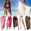 Сексуальный купальник Coverup шифоновая пляжная юбка модные бикини Cover-ups женские