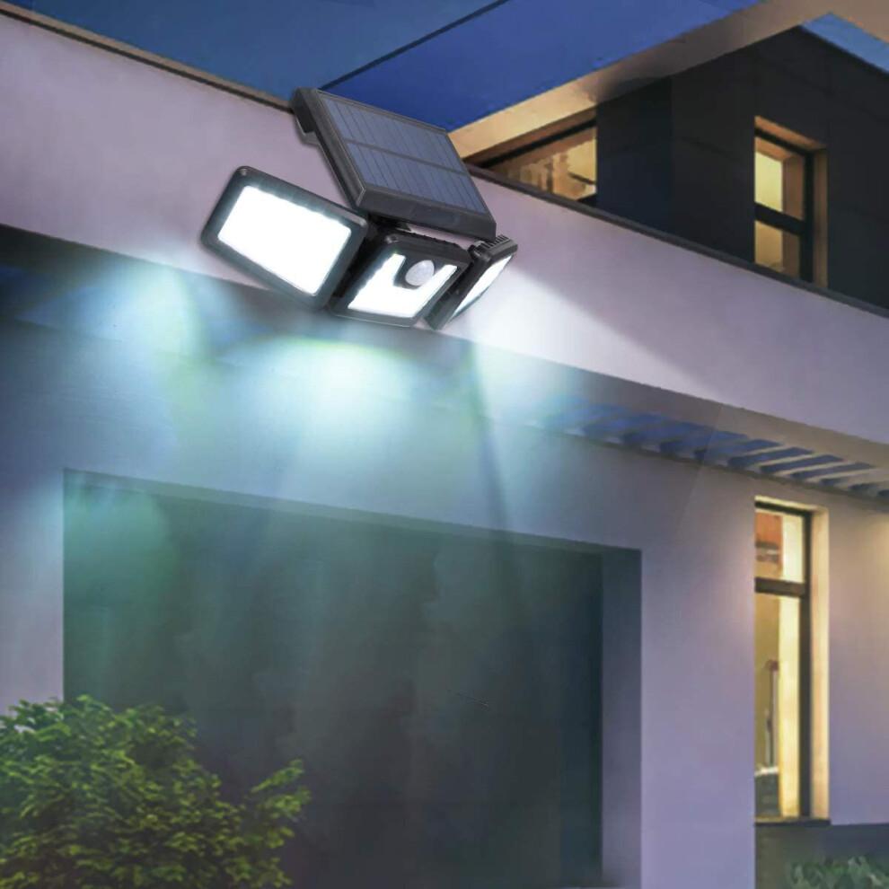 Tomshin-e Solar Security Light Outdoor Motion Sensor Ip65 Waterproof Outdoor Lights Solar Powered 360 Angle Adjustable