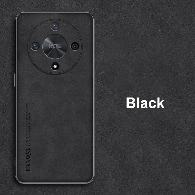 For Honor Magic 5 Lite X9A Case Luxury PU Leather Phone Case For Honor Magic 6 Lite X9B 5G Back Cover Silicone Full Protection