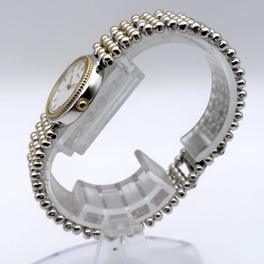 [USED] SEIKO Quartz Gold and Silver Women's Watch GOLD SILVER
